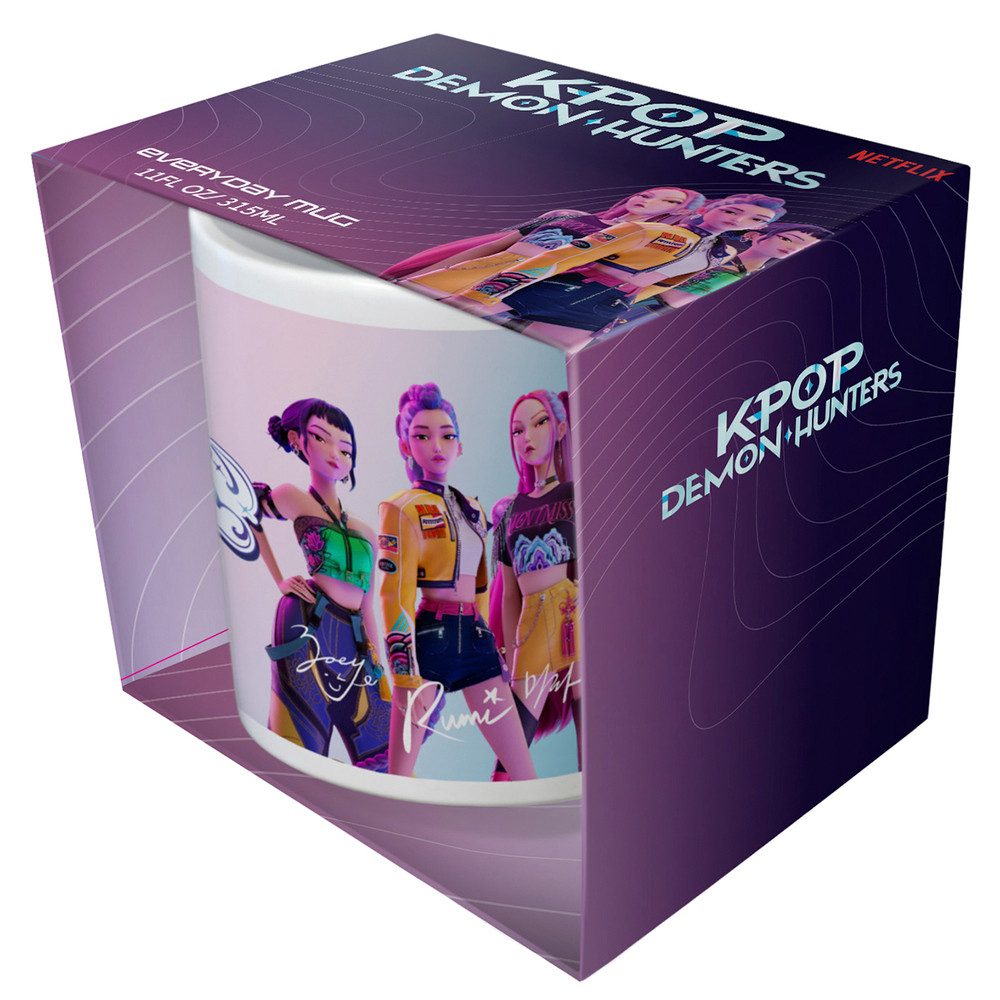 Pyramid International Tasse KPop Demon Hunters - Tasse - weiss - ca. 315 ml, 1-tlg., Keramik