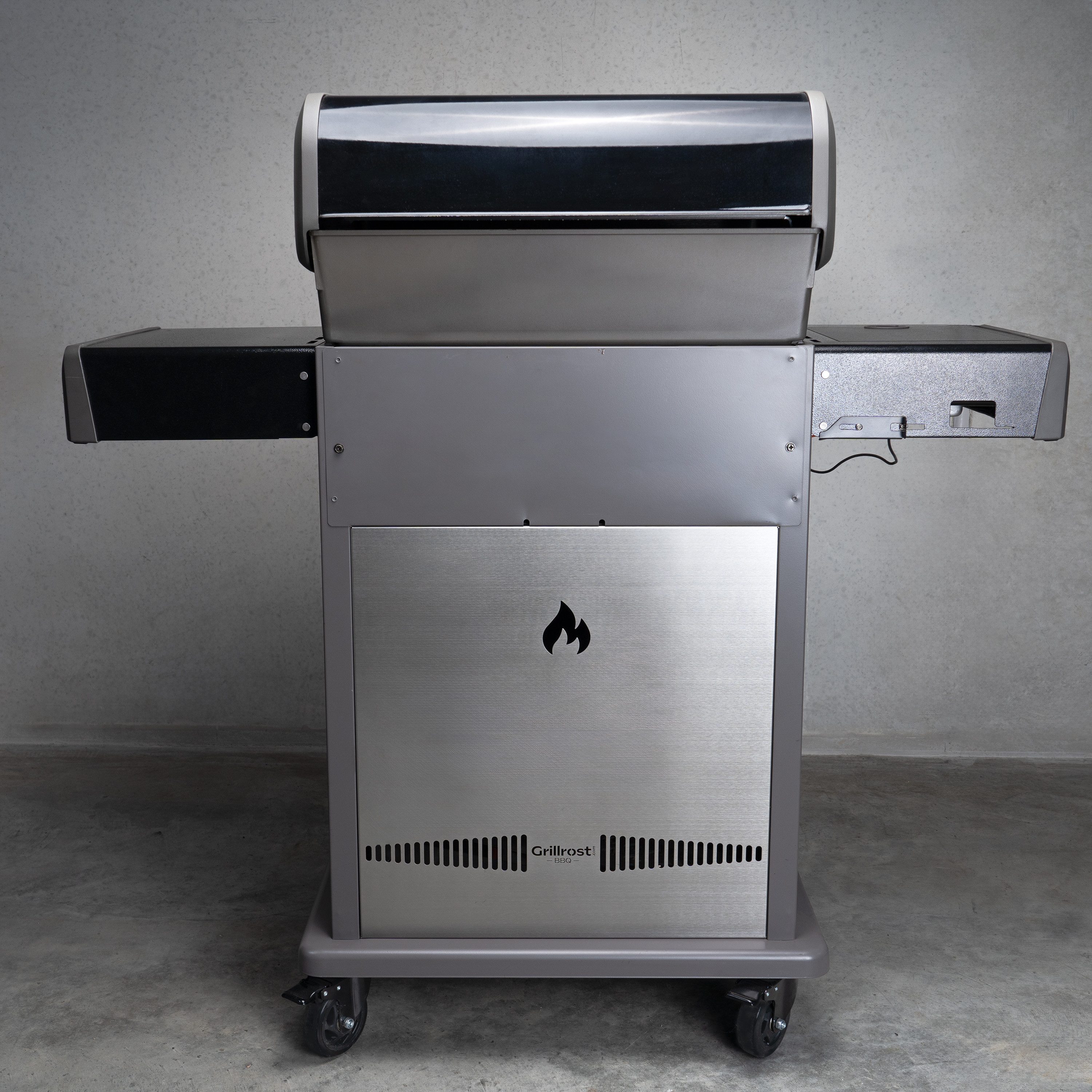 Grillrost.com BBQ Grillrost BBQ Rückwand Napoleon Rogue, Made in Germany