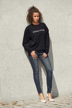 Herrlicher Sweatshirt OTINA mit Statement-Druck