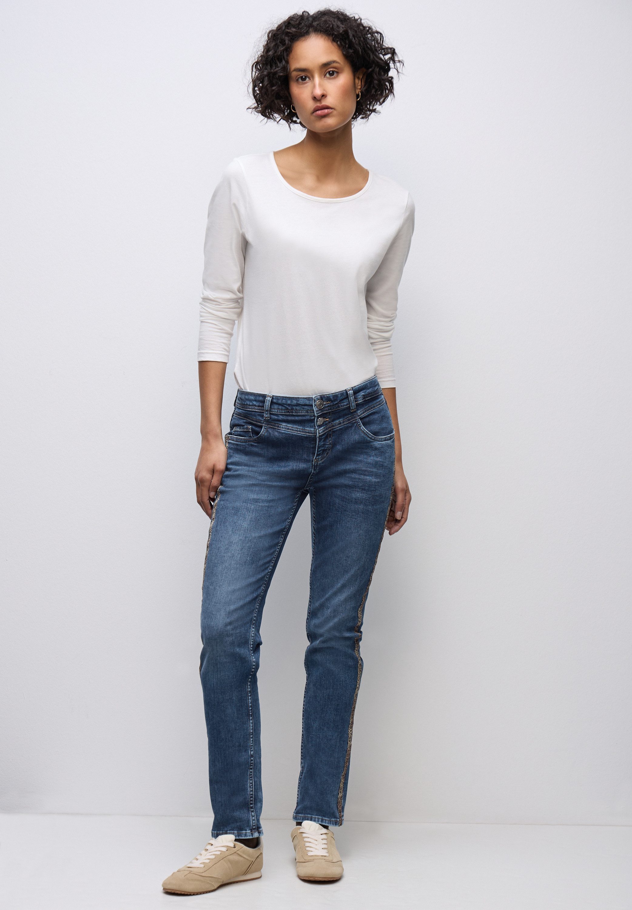 STREET ONE Comfort-fit-Jeans Middle Waist – Bild 5 von 5