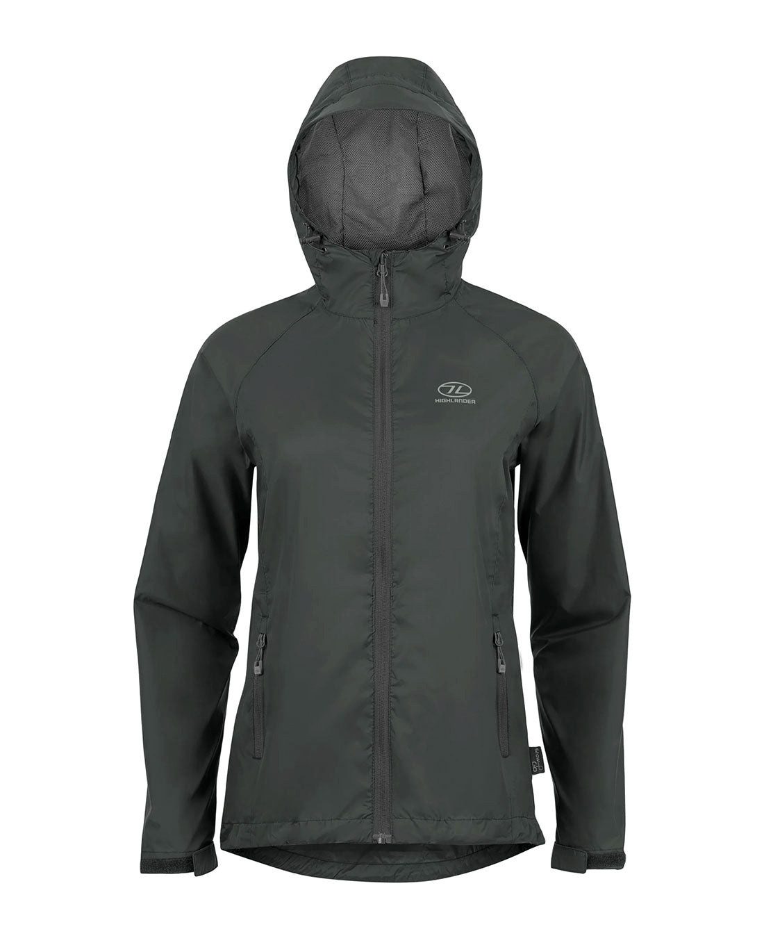 Highlander Funktionsjacke (BS19) Stow & Go Pack Away Waterproof and Windproof Women's Jacket Dar