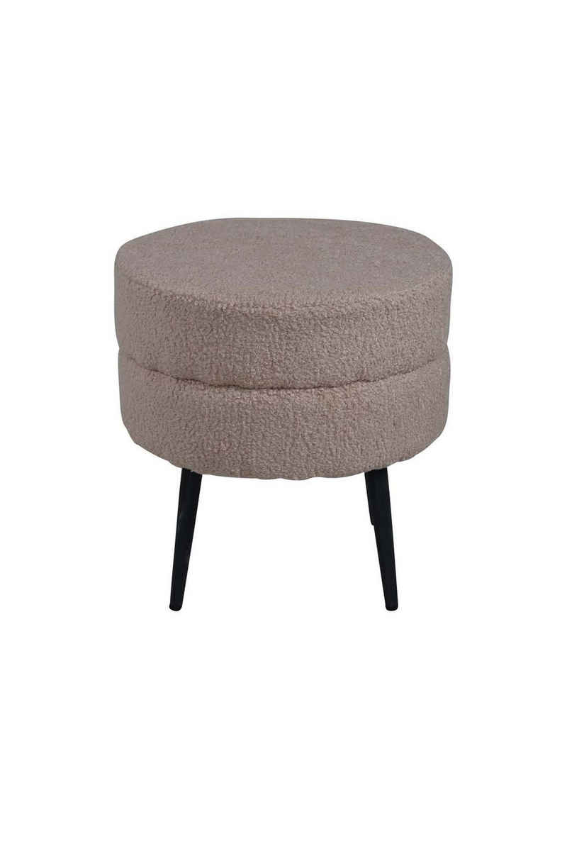 ebuy24 Pouf Pot Pouf Ø40cm beige.