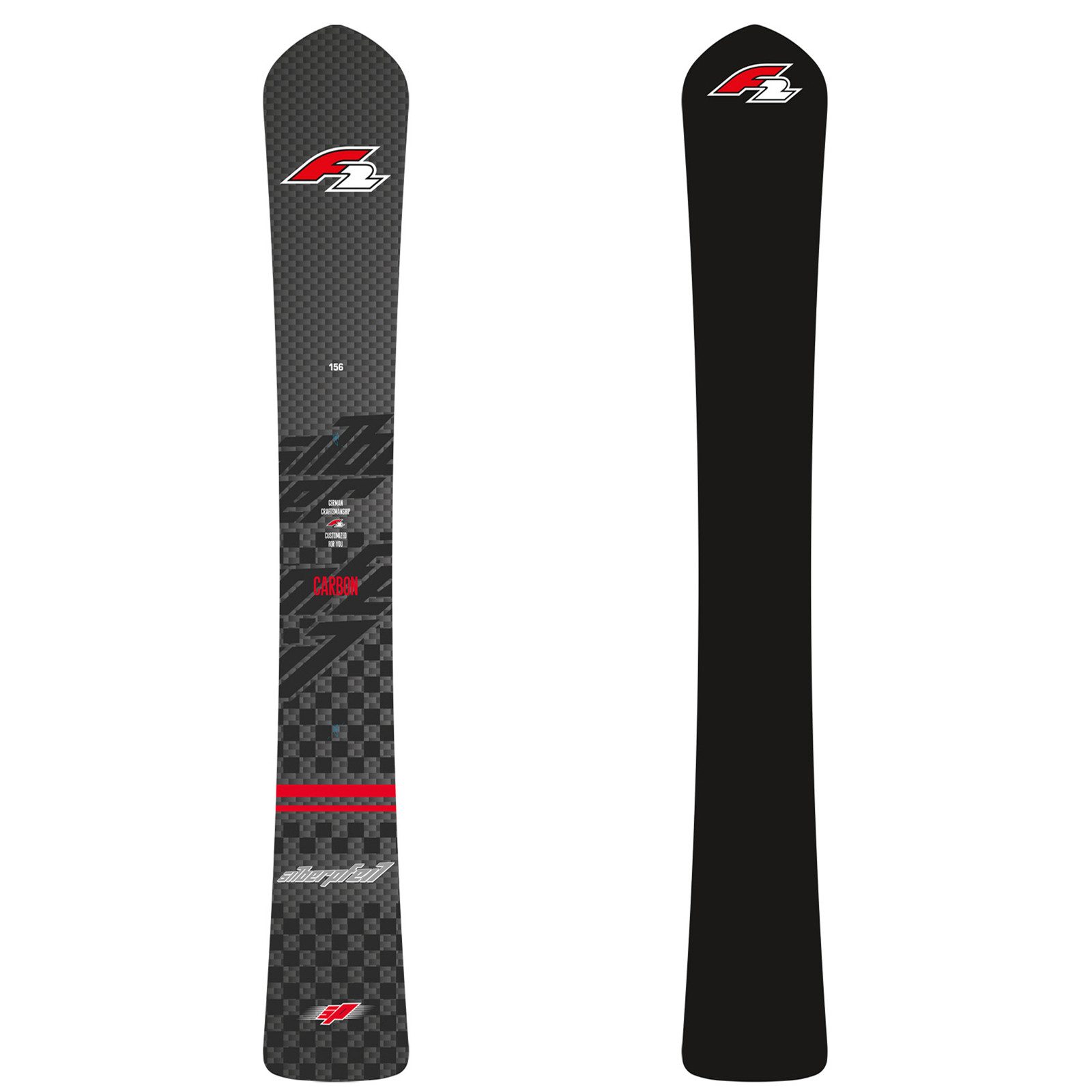 Snowboard F2 Snowboard Silberpfeil Carbon Race 156 cm Schwarz 2023/24