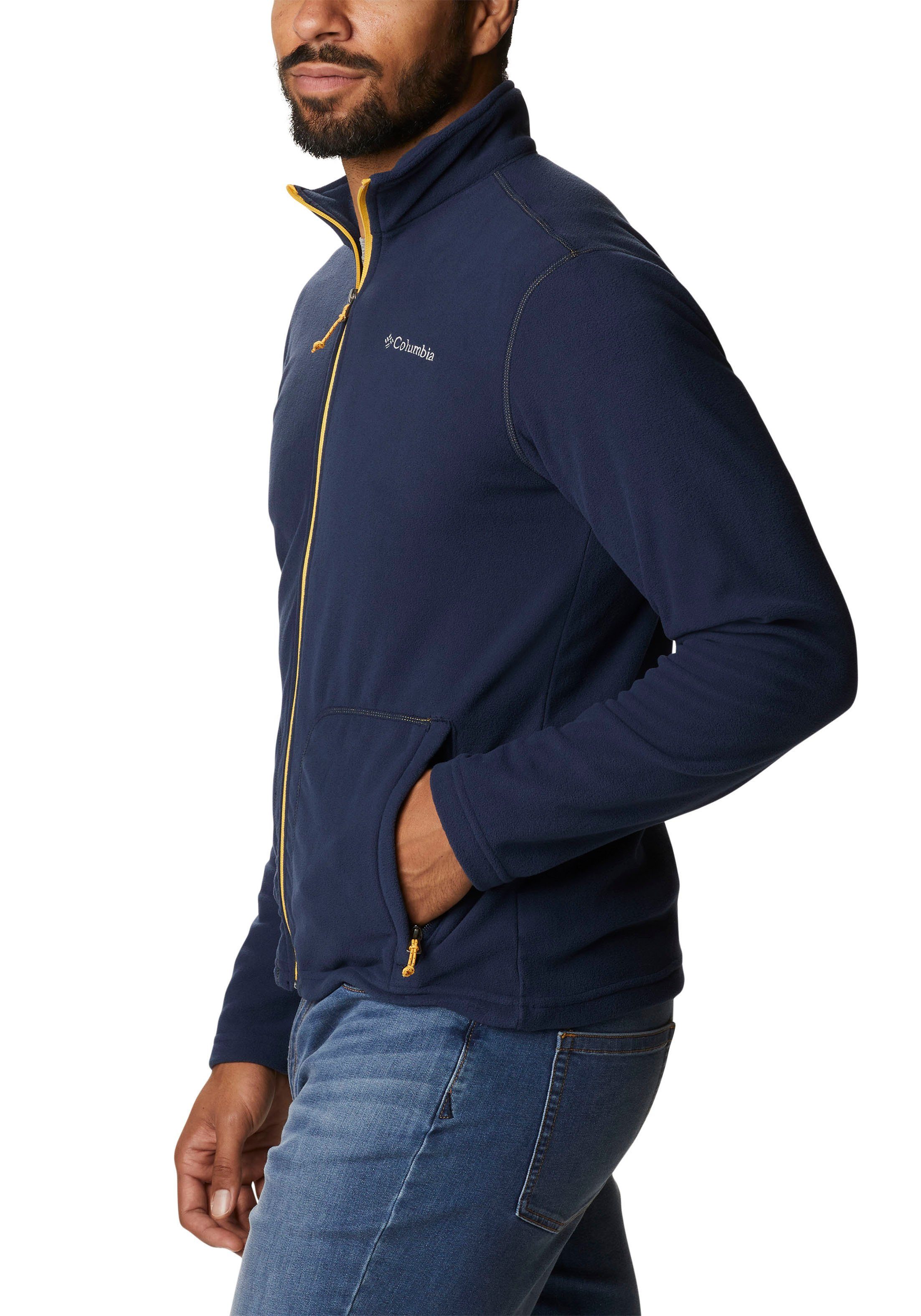Columbia Fleecejacke Fast Trek Light FZ Fleece mit hochschließendem Kragen, atmungsaktiv, schnell trocknend