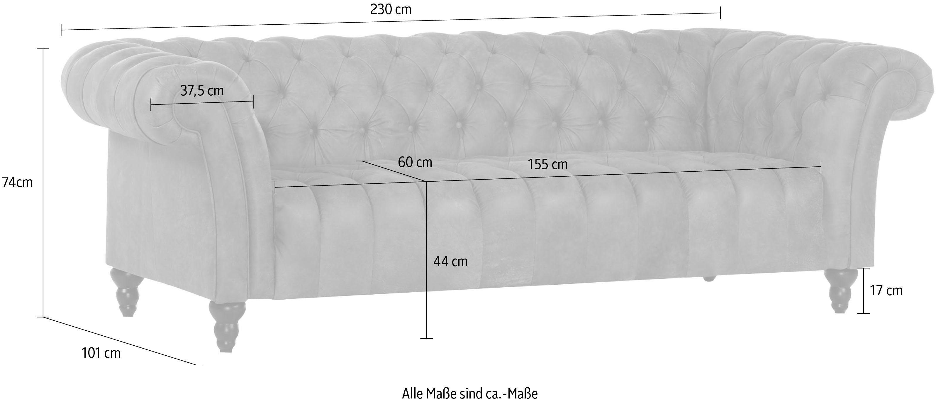 Gutmann Factory Big-Sofa Amazonas, aus Anilinleder
