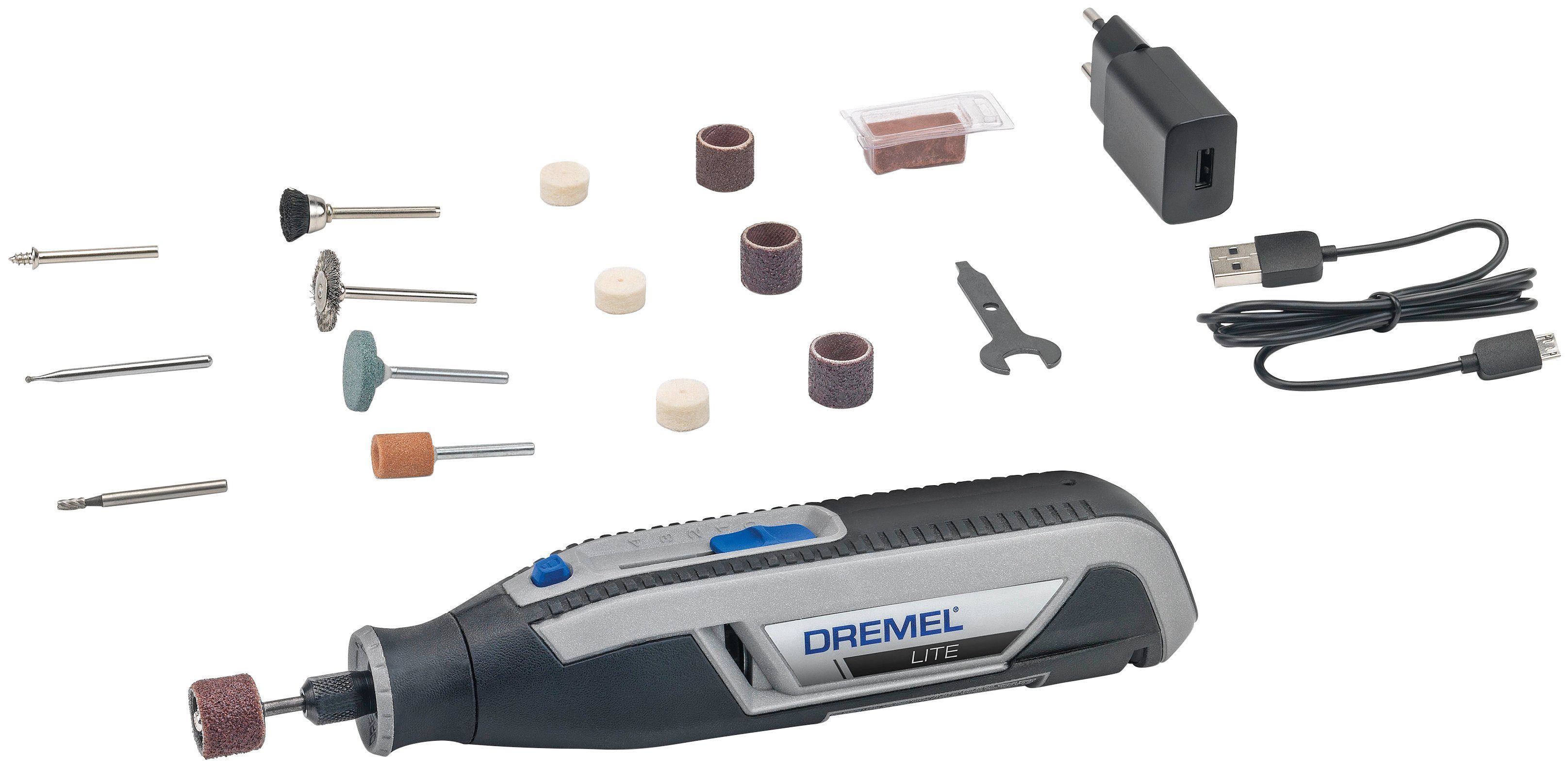 DREMEL Akku-Multifunktionswerkzeug DREMEL® 7760-15, 3,6 V, 3,6 V, 15-teilig