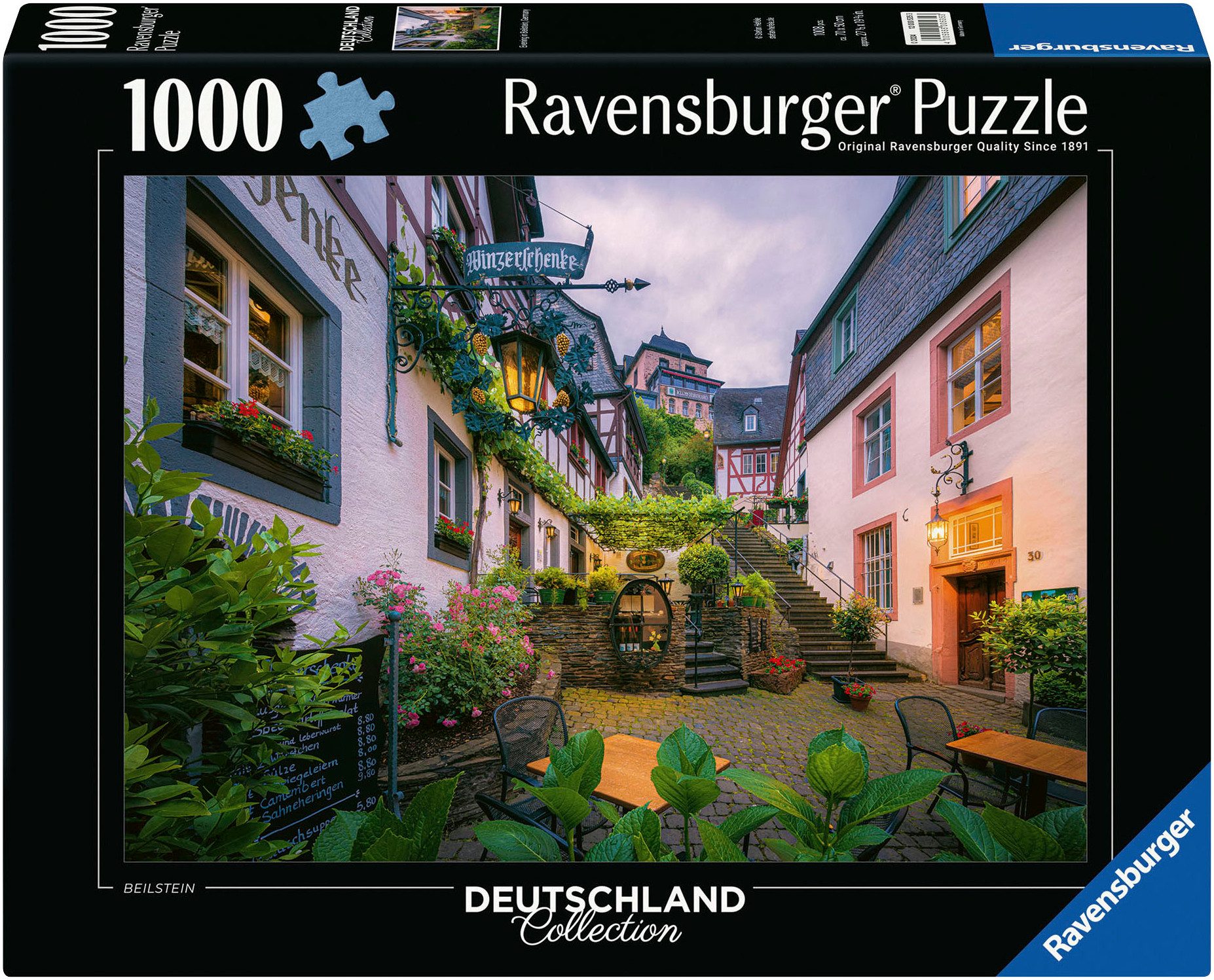 Ravensburger Puzzle Deutschland Collection, Beilstein, 1000 Puzzleteile, Ma günstig online kaufen