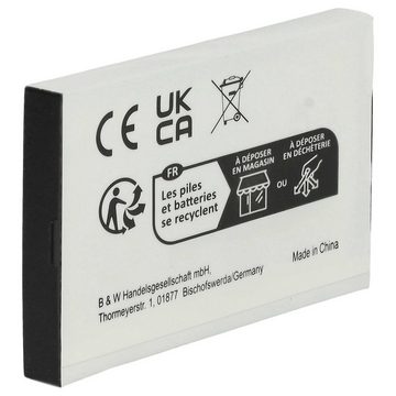 vhbw kompatibel mit Nintendo Game Boy Advance Special, GBA-SP Akku Li-Ion 800 mAh (3,7 V)