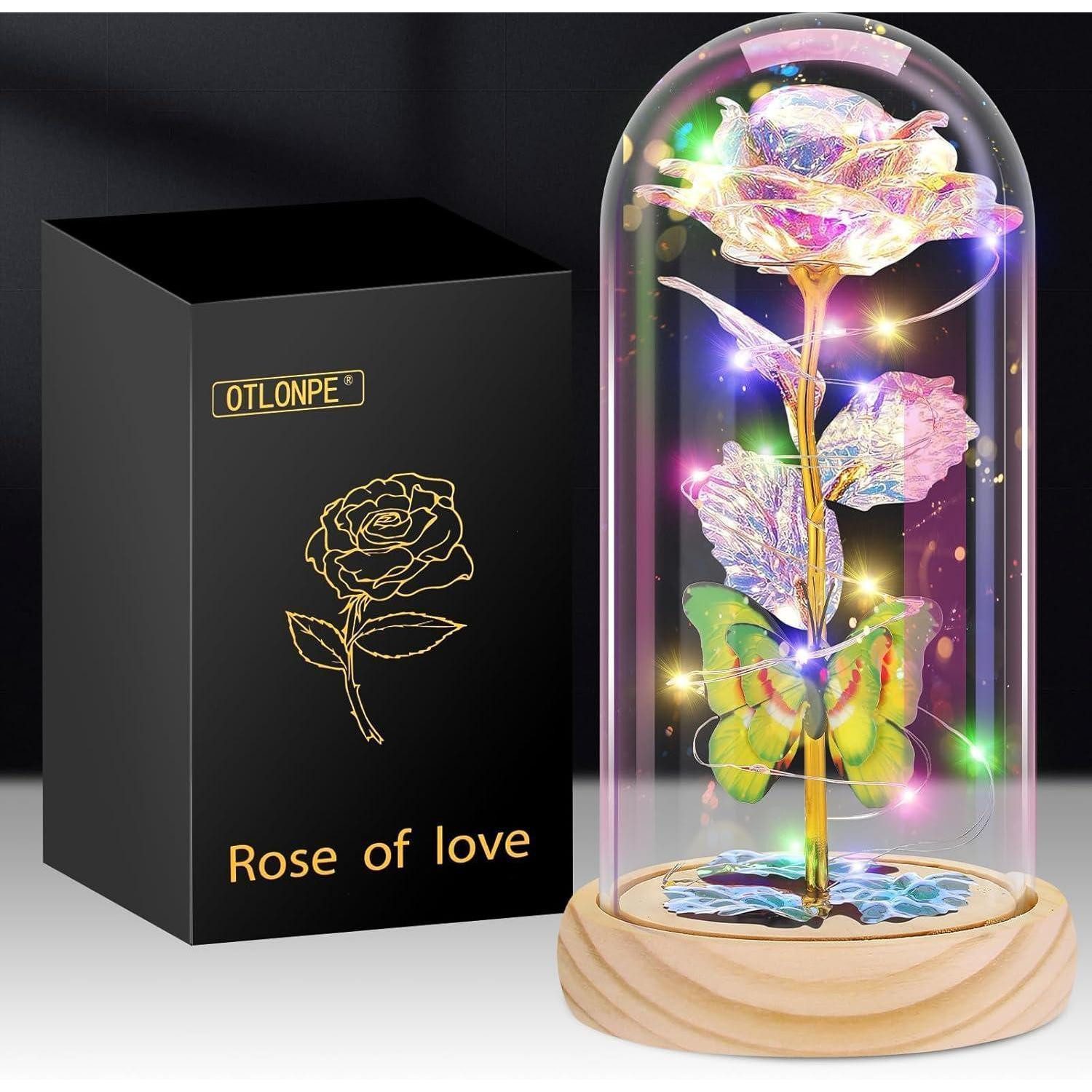 LuxusKollektion Badaccessoire-Set Ewige Rose Geschenk Frauen günstig online kaufen