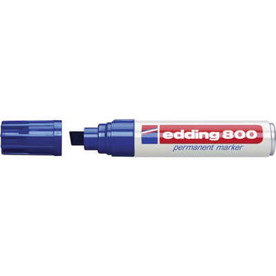 edding Permanentmarker Edding 800 4-800-1-1003 Permanentmarker Blau wasserfest: Ja