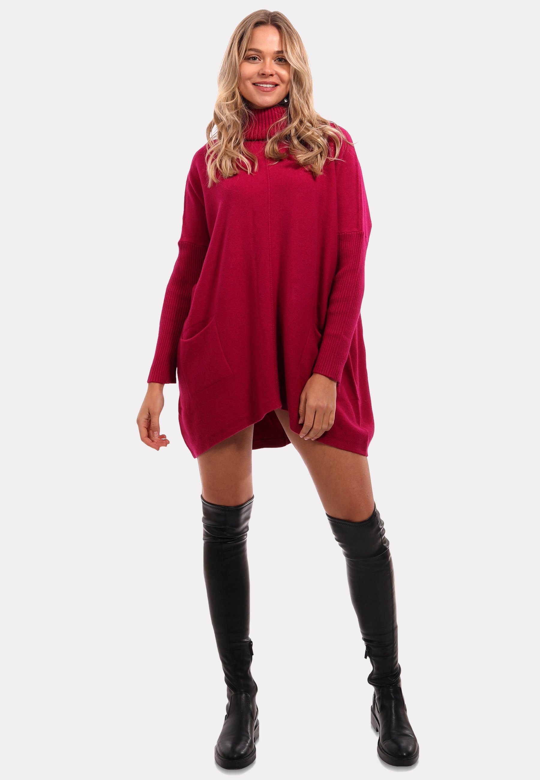 YC Fashion & Style Rollkragenpullover Pullover günstig online kaufen