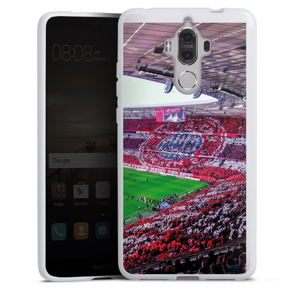DeinDesign Handyhülle FCB Stadion FC Bayern München FCB Stadion Tribüne, Huawei Mate 9 Silikon Hülle Bumper Case Handy Schutzhülle