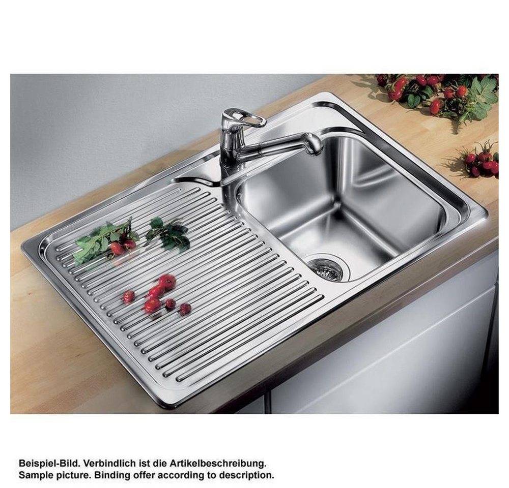 Thumbnail - Blanco Edelstahlspüle BLANCO Einbauspüle CLASSIC 40 S Edelstahl Seidenglanz, 0/0 cm