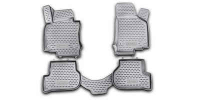 LEMENT Auto-Fußmatten Passgenaue 3D Fussmatten für VW Golf VI, 2009 ->, 4 tlg., für VW Golf VI Pkw, Passgenaue