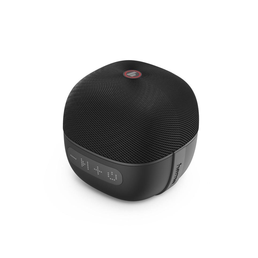 Hama Cube 2.0 schwarz Bluetooth-Lautsprecher (Bluetooth, AVRCP Bluetooth, A2DP Bluetooth, HFP, 4 W, Musikgenuss überall und jederzeit)