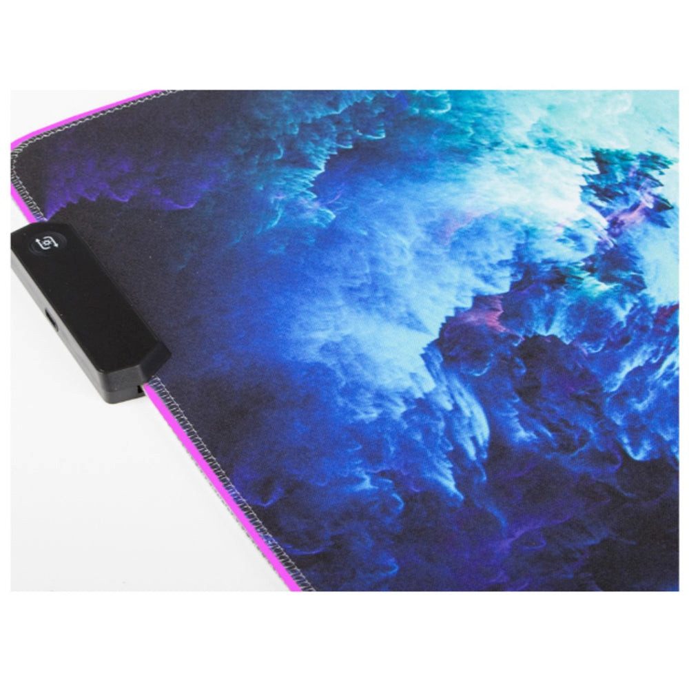 Da Meso Mauspad RGB Gaming Mauspad XXL – LED Mouse Pad mit Beleuchtung für PC & Laptop