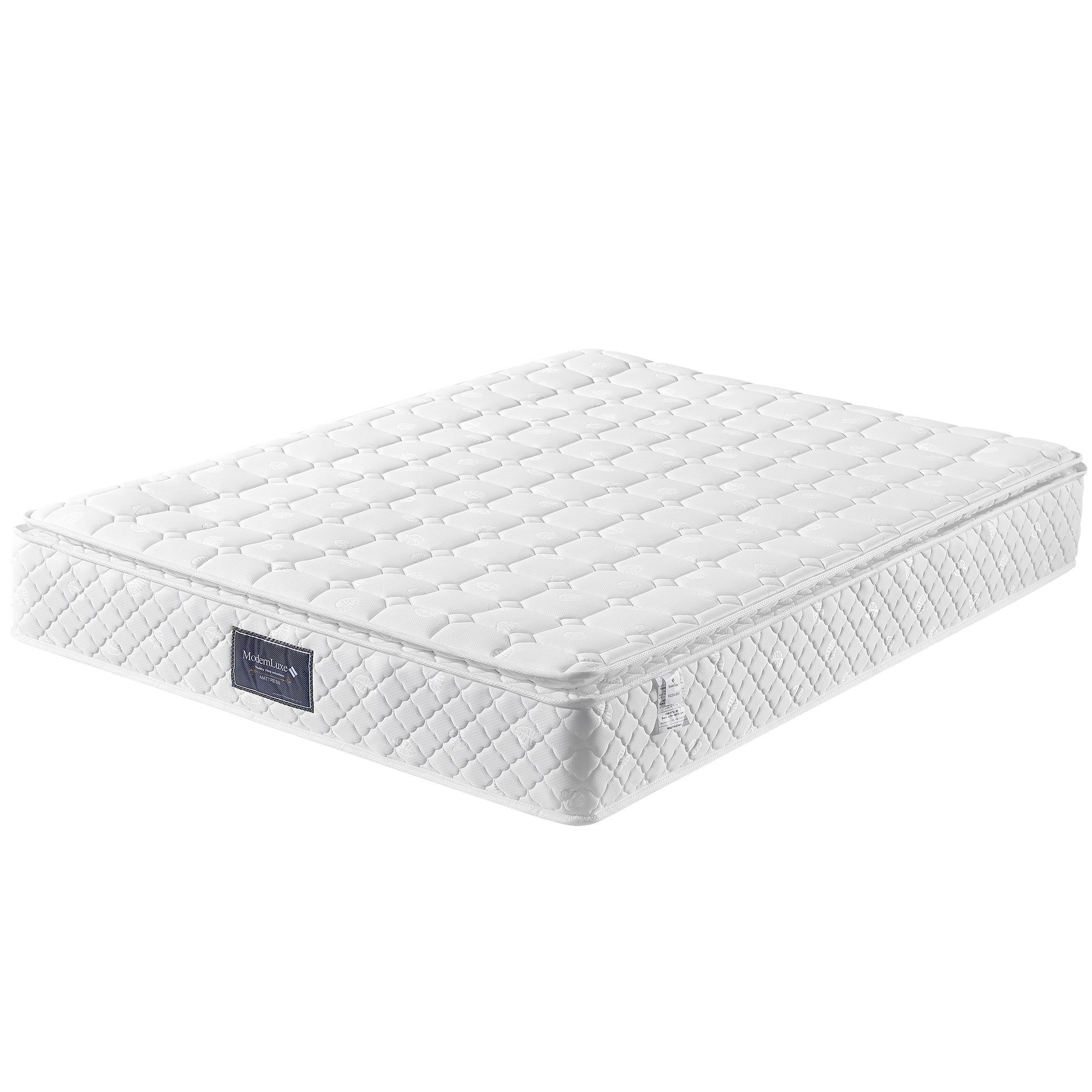 TavilaEcon Boxspringbett mit Bettkasten und USB Typ C, Größe wählbar von 140 bis 180 ×200 cm, 140x200cm, aus Leinenmaterial, Beige, mit Matratze – Bild 5 von 5
