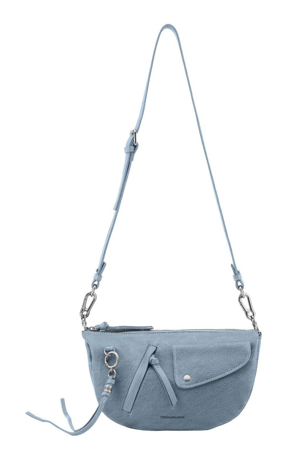 FREDsBRUDER Umhängetasche Curve Bag, aus echtem Rindsleder