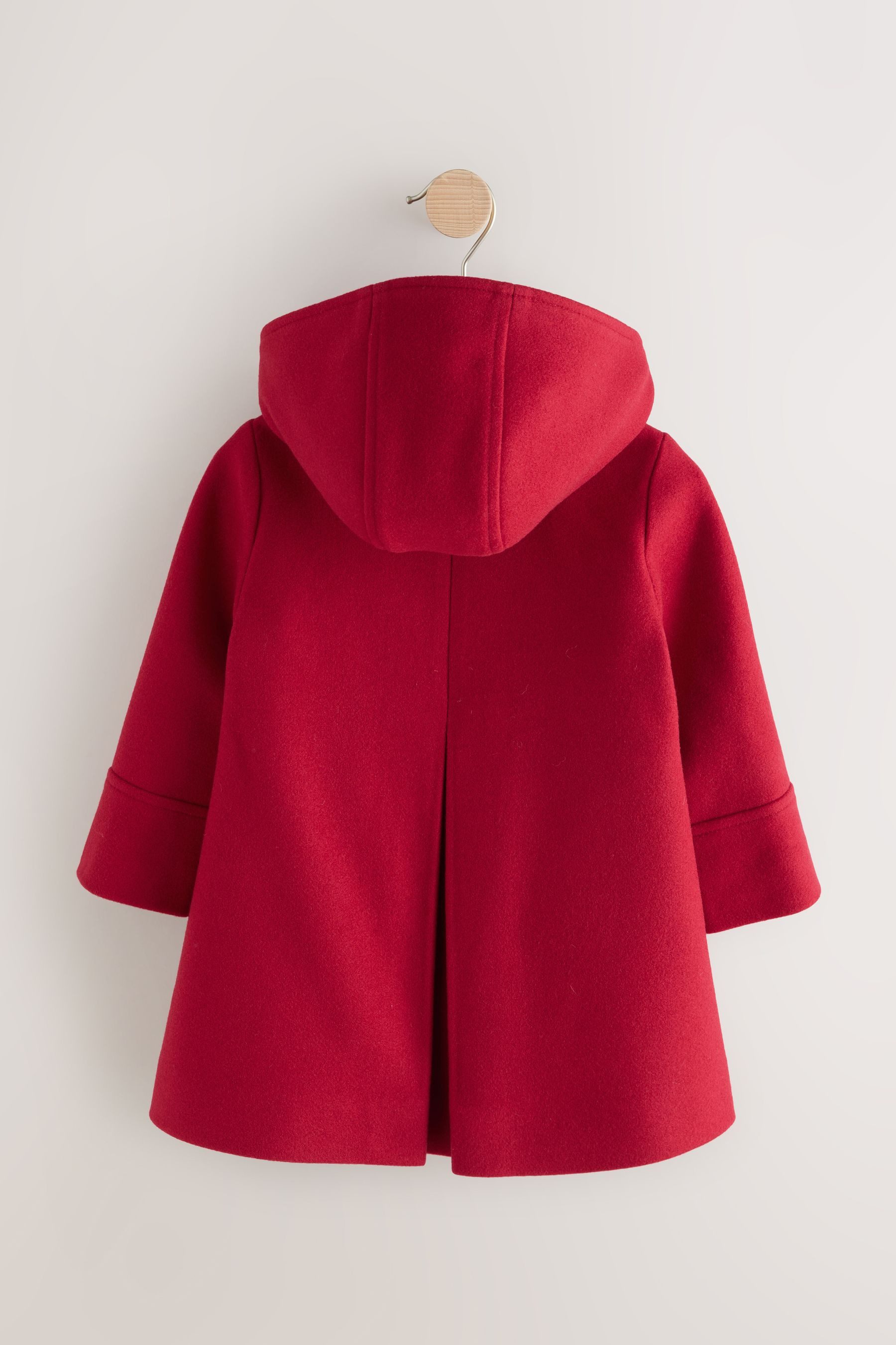 Next Kurzjacke Kapuzenmantel mit Wollanteil und günstig online kaufen