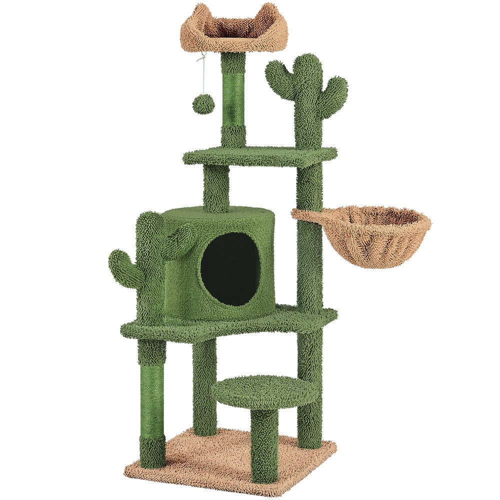 Kratzbaum Katzenbaum in Kaktus-Form 135 cm (H)