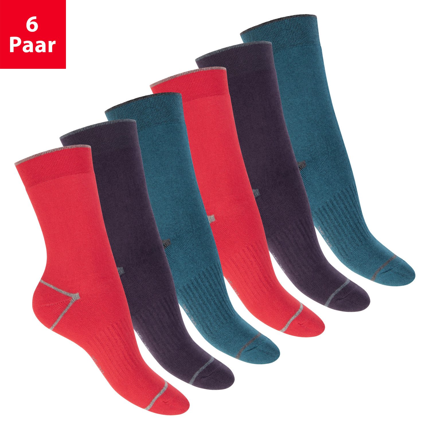 Thermosocken Thermo Winter Socken Vollfrottee (6 Paar) für Damen & Herren
