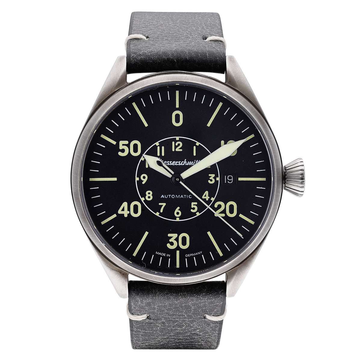 Messerschmitt Automatikuhr ME-7H148, Herrenuhr Automatik für Flieger Vintage