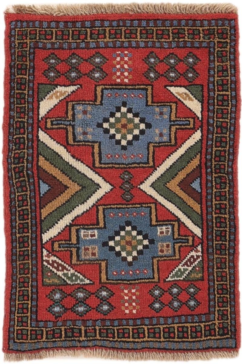 Orientteppich Shiraz 54x82 Handgeknüpfter Orientteppich / Perserteppich, Nain Trading, rechteckig, Höhe: 10 mm
