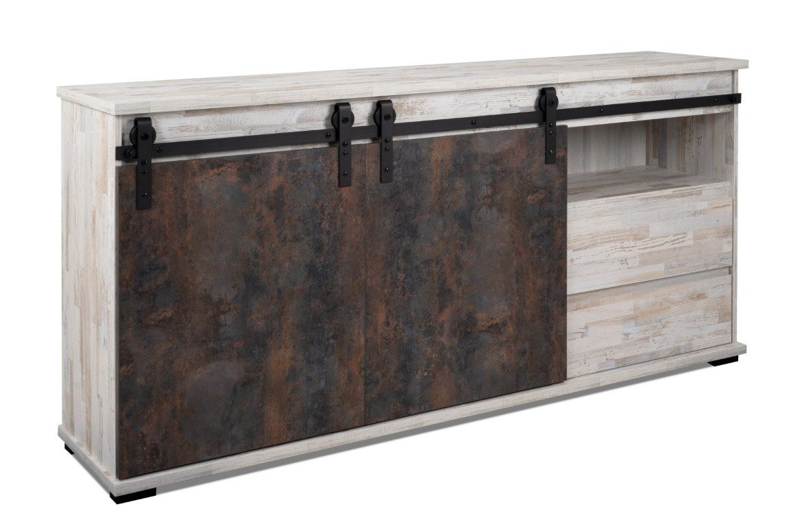 Finori Sideboard Sideboard Kommode Sevilla, Aratinga Kiefer / Na Pali