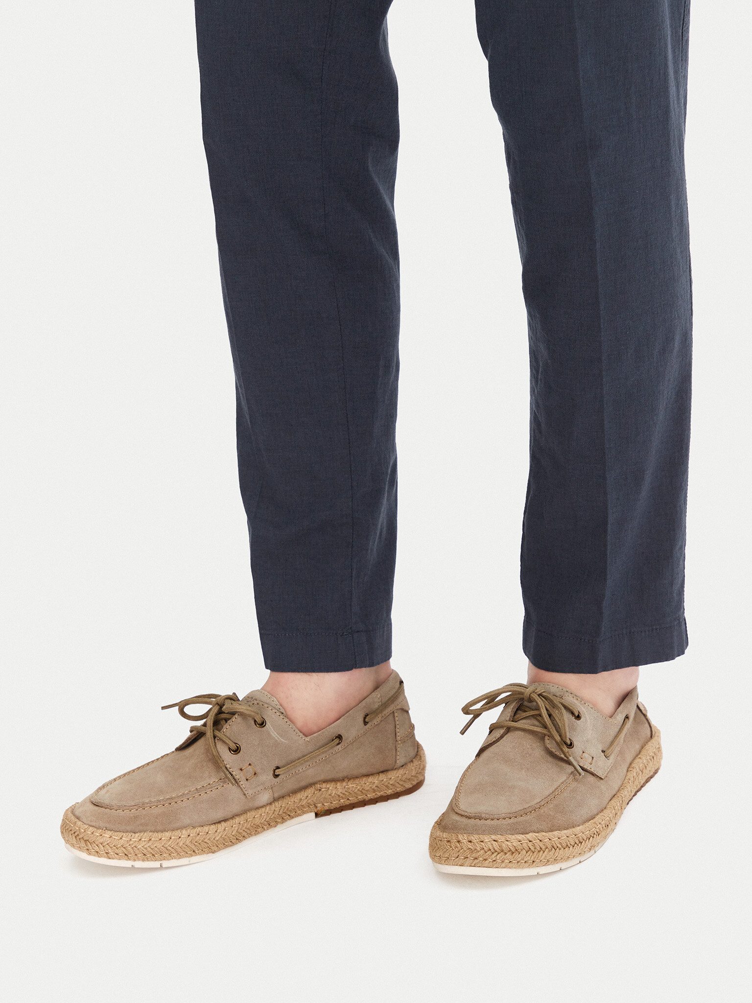 GINO ROSSI Gino Rossi Herren-Espadrilles Beige BUMPER-01 MI08 Espadrille