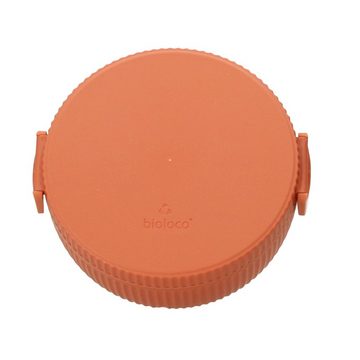 chic mic GmbH Lunchbox bioloco plant deluxe bowl terracotta, PLA (Kunststoff aus Pflanzenzucker), (1-tlg)