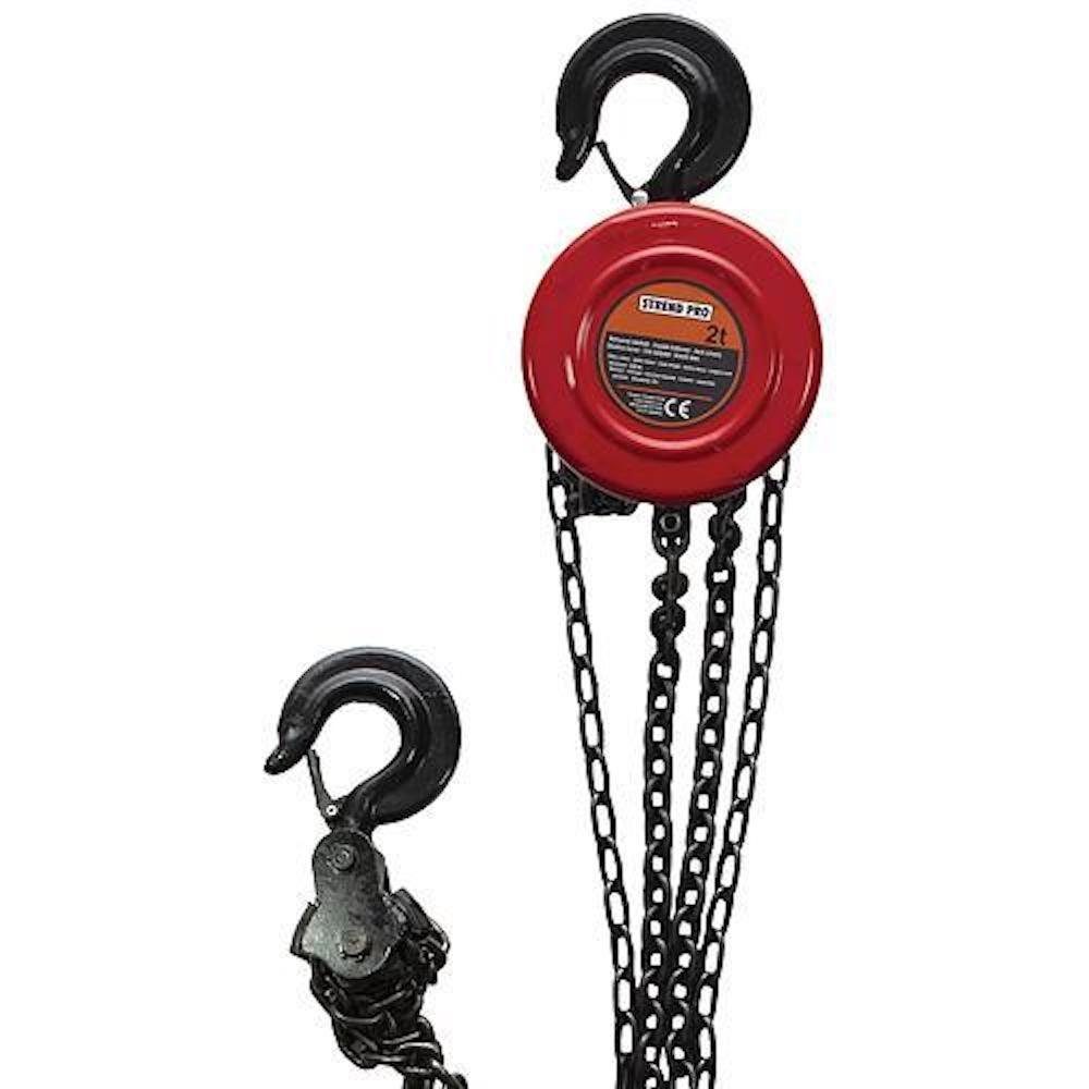 PROREGAL® Seilwinde Chain jack 2,5m bis 500kg