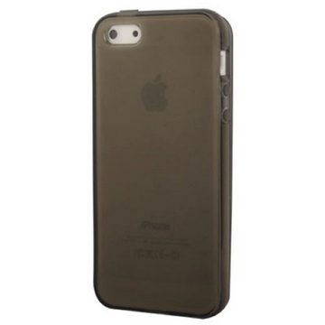 König Design Handyhülle Apple iPhone 5 / 5s / SE, Apple iPhone 5 / 5s / SE Handyhülle Backcover Schwarz