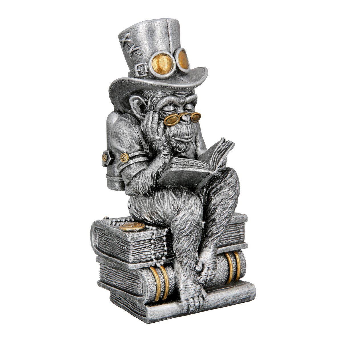 Brillibrum Dekofigur Zahnrad Design Steampunk Skulptur günstig online kaufen