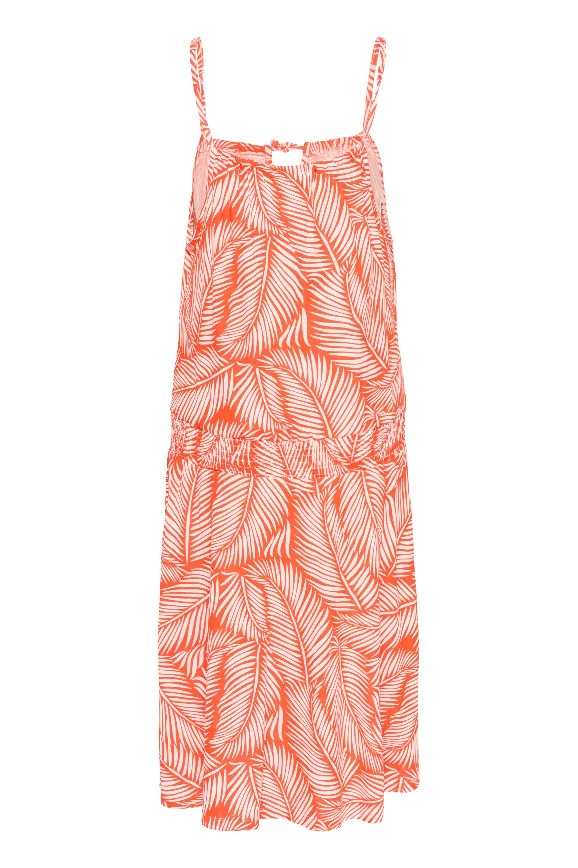 Red/Chalk Palm Leafs