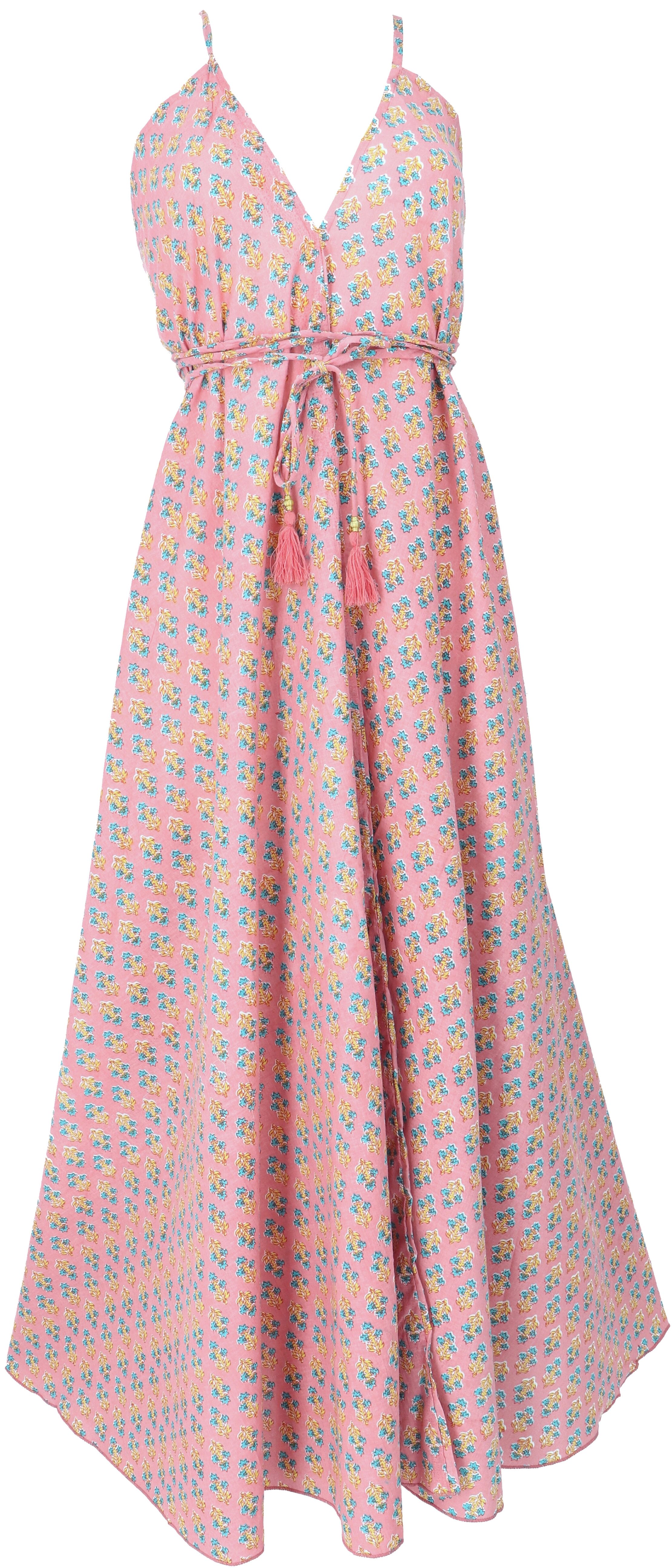 Guru-Shop Midikleid Luftiges Maxikleid, Boho Sommerkleid,.. günstig online kaufen