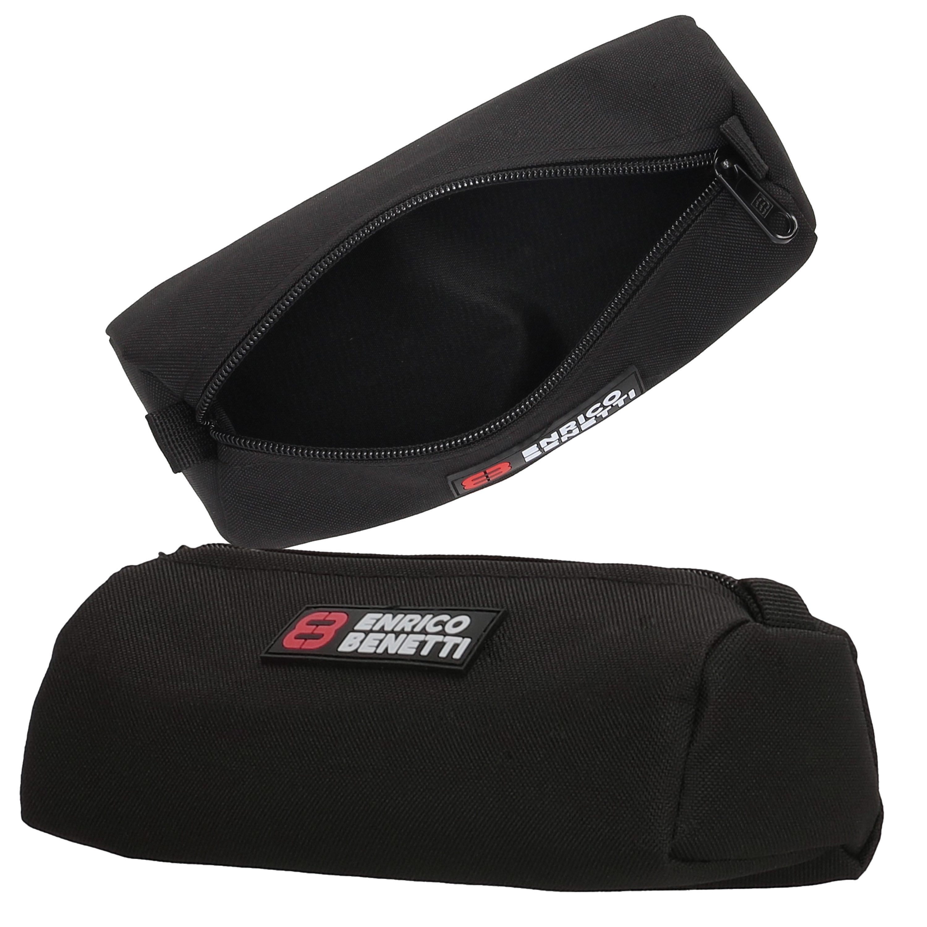 Enrico Benetti Federmäppchen Schlampermäppchen Jungen, Mädchen Stifte Etui, (aus Polyester - mit praktischen Griffschlaufen, 1-tlg., wasserabweisend), mit geräumigem Fach