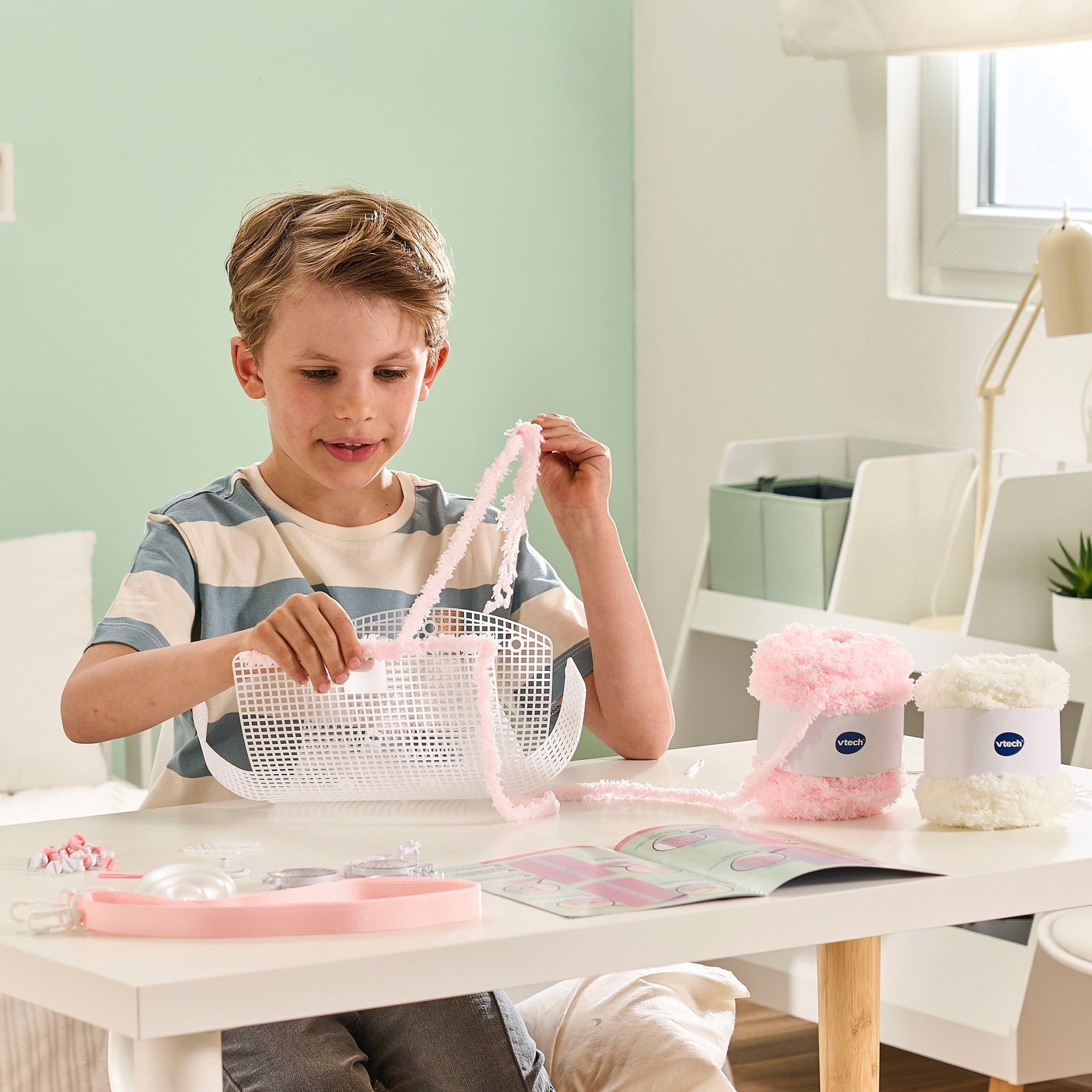 Vtech® Kreativset Kid'Couture - Zauberhafte Einhorn-Handtasche, mit Licht- und Soundeffekt