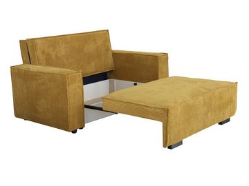 MIRJAN24 Schlafsofa Viva Star III, mit Schlaffunktion und Bettkasten, 3 Sitzer Polstersofa inkl. Kissen, Wohnlandschaft