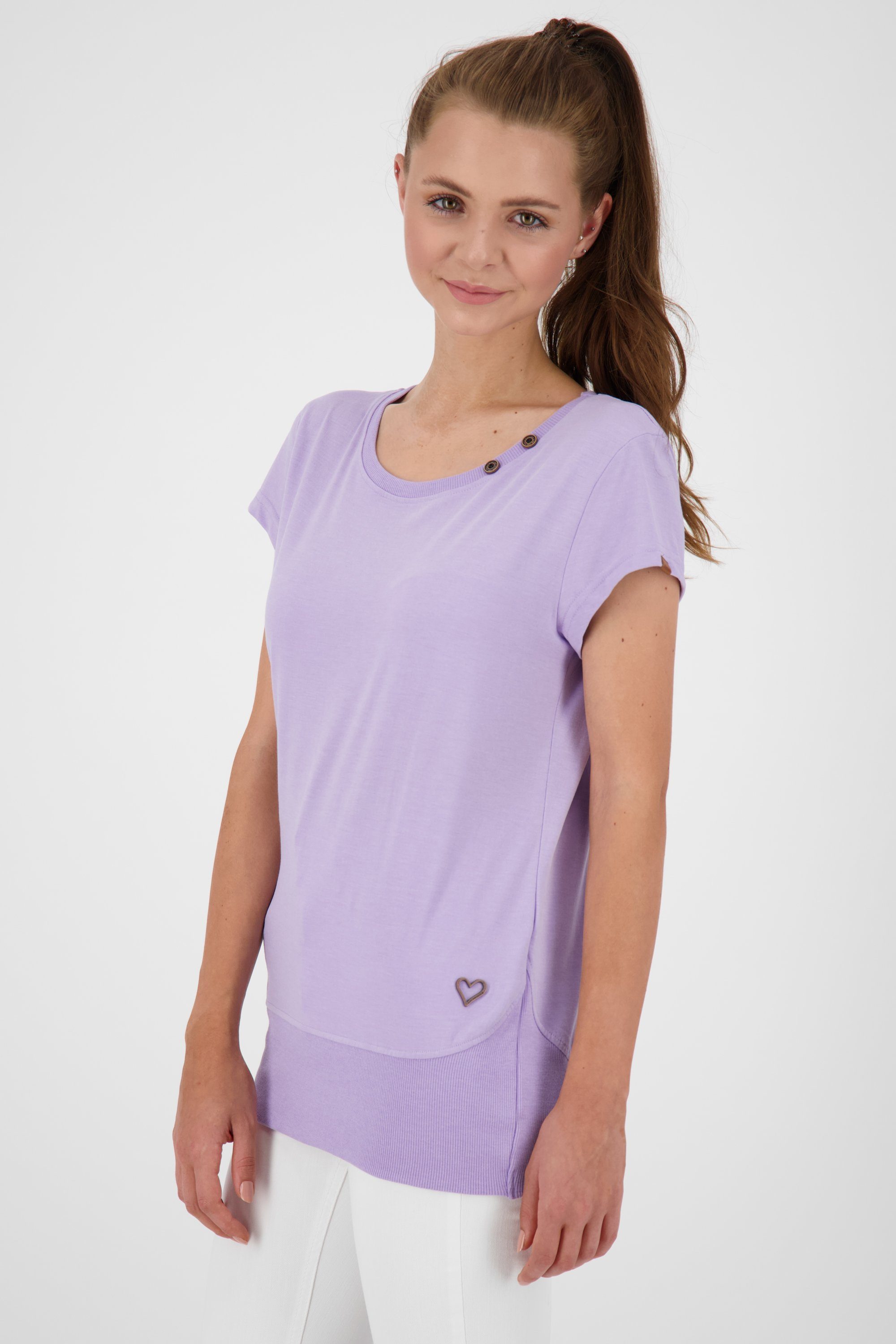 Alife & Kickin T-Shirt lavender T-Shirt A CocoAK Damen Shirt