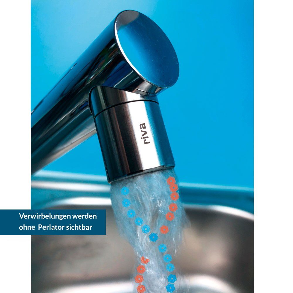 riva Wasserfiltertechnik Wasseraufbereiter Enya Wasserwirbler für Trinkwasser