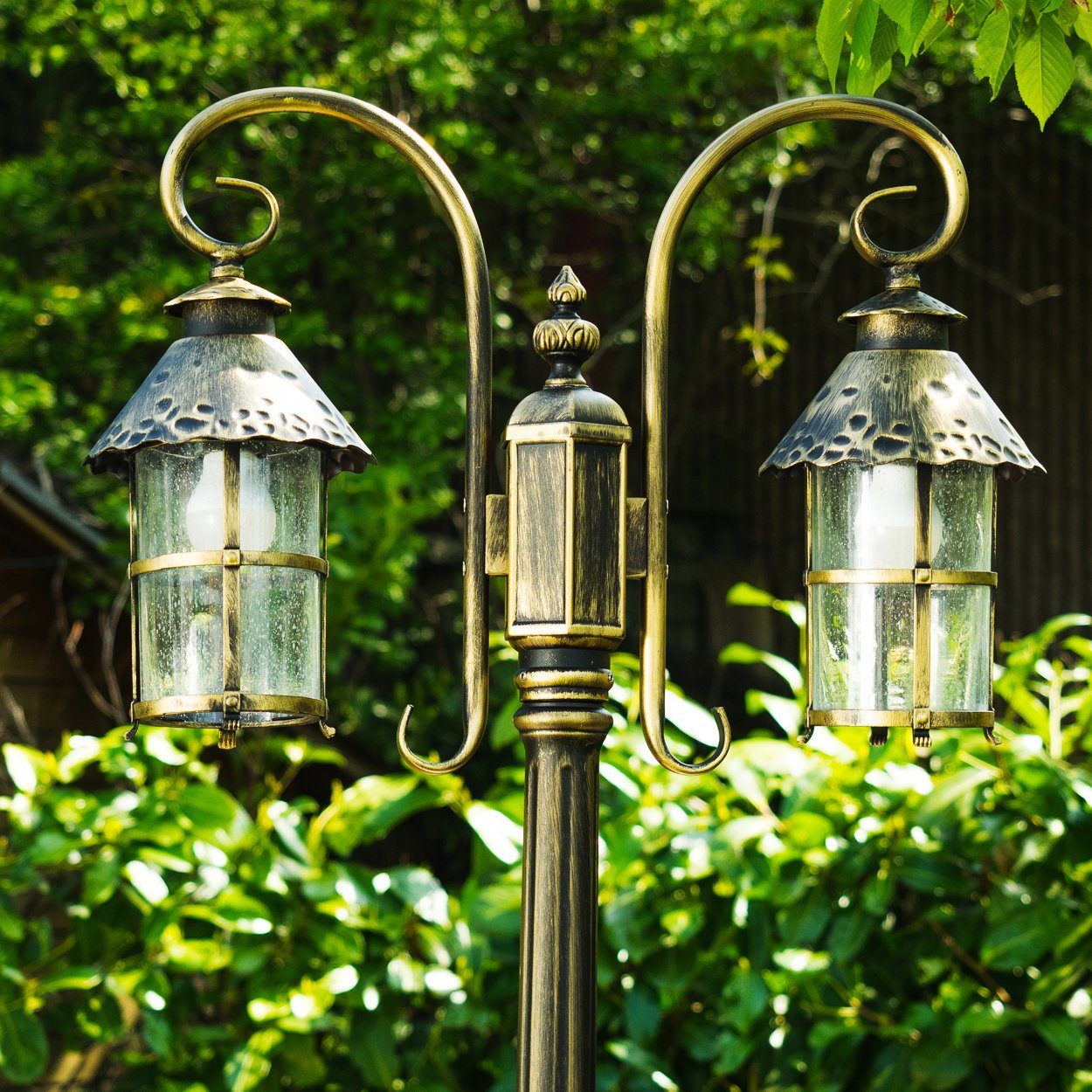 hofstein Außen-Stehlampe »Paolini« Außenleuchte Kandelaber in günstig online kaufen