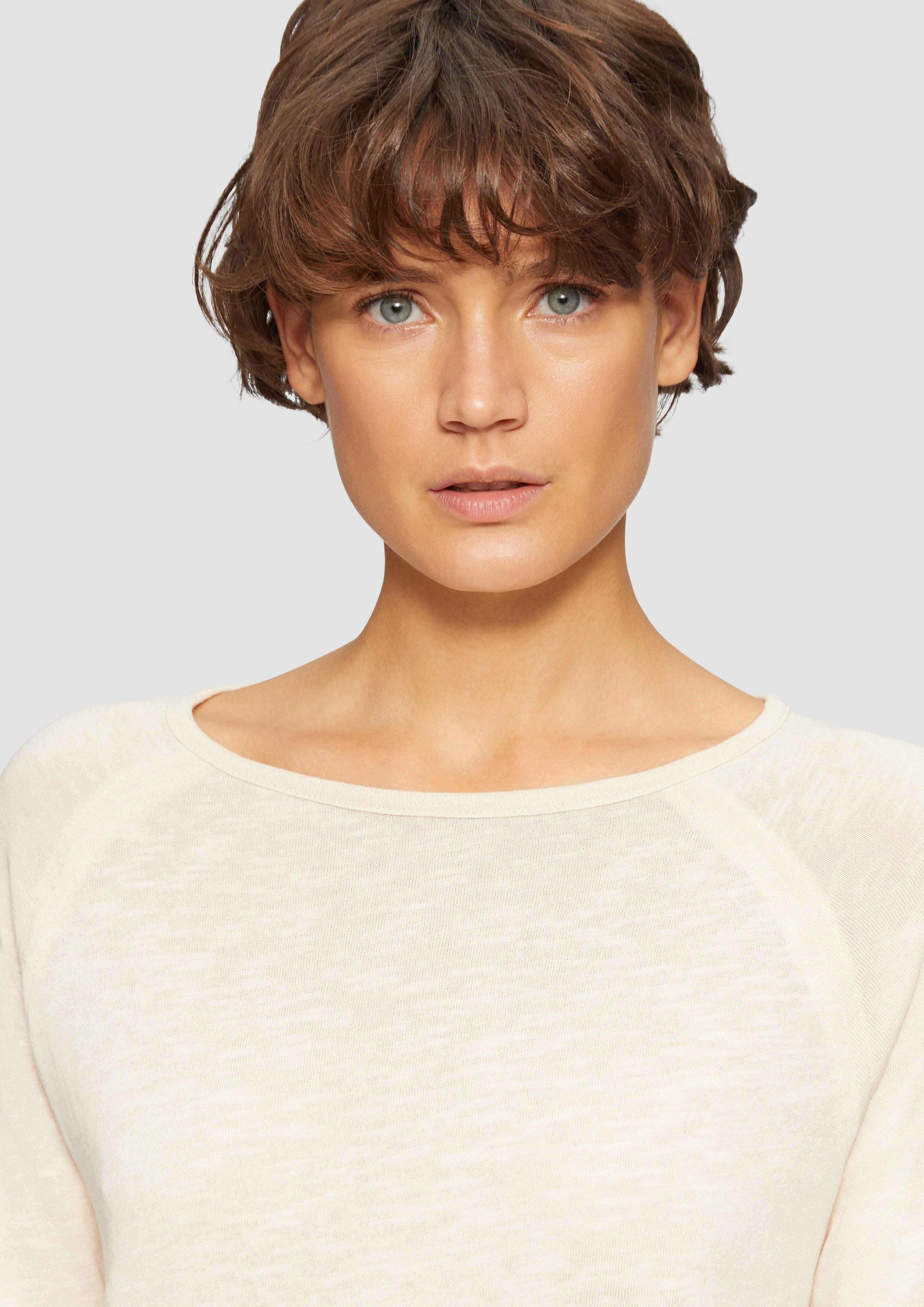 s.Oliver Langarmshirt Langarmshirt mit Raglanärmeln und günstig online kaufen
