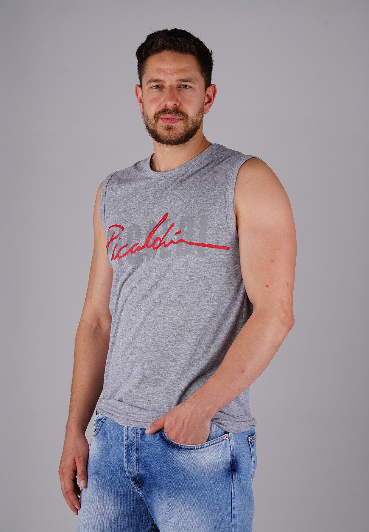 PICALDI Jeans Tanktop Collection (1-tlg) Print