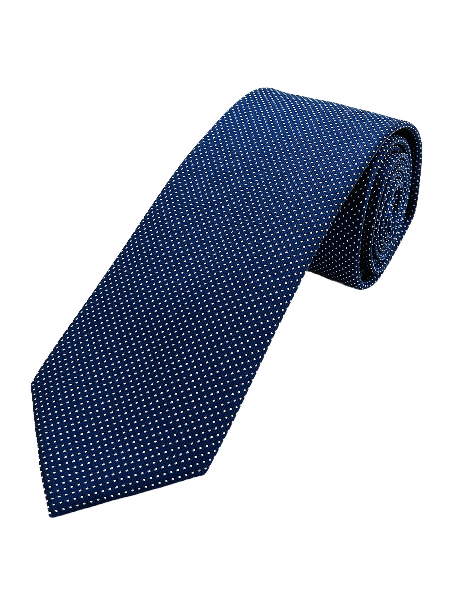 Prince Bowtie Krawatte blau,Business,Seide,Gepunktet