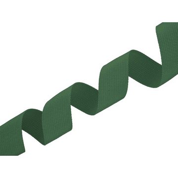 maDDma Gurtband Polyester 45m lang 20mm breit Farbwahl Rollladengurt, 153 grün