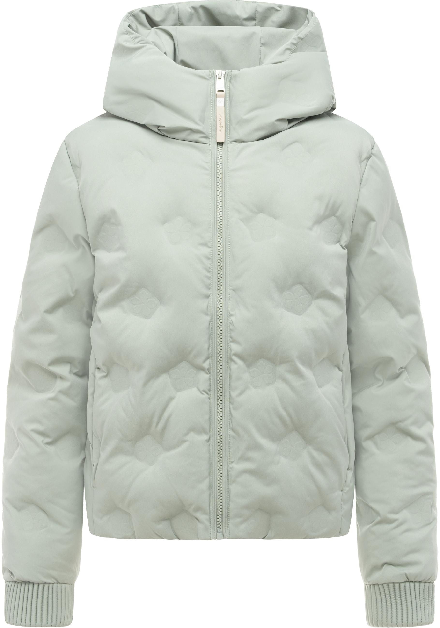 Ragwear Outdoorjacke Lynnox Embossed Y Leichte Winterjacke mit Kapuze, wasserdicht und winddicht