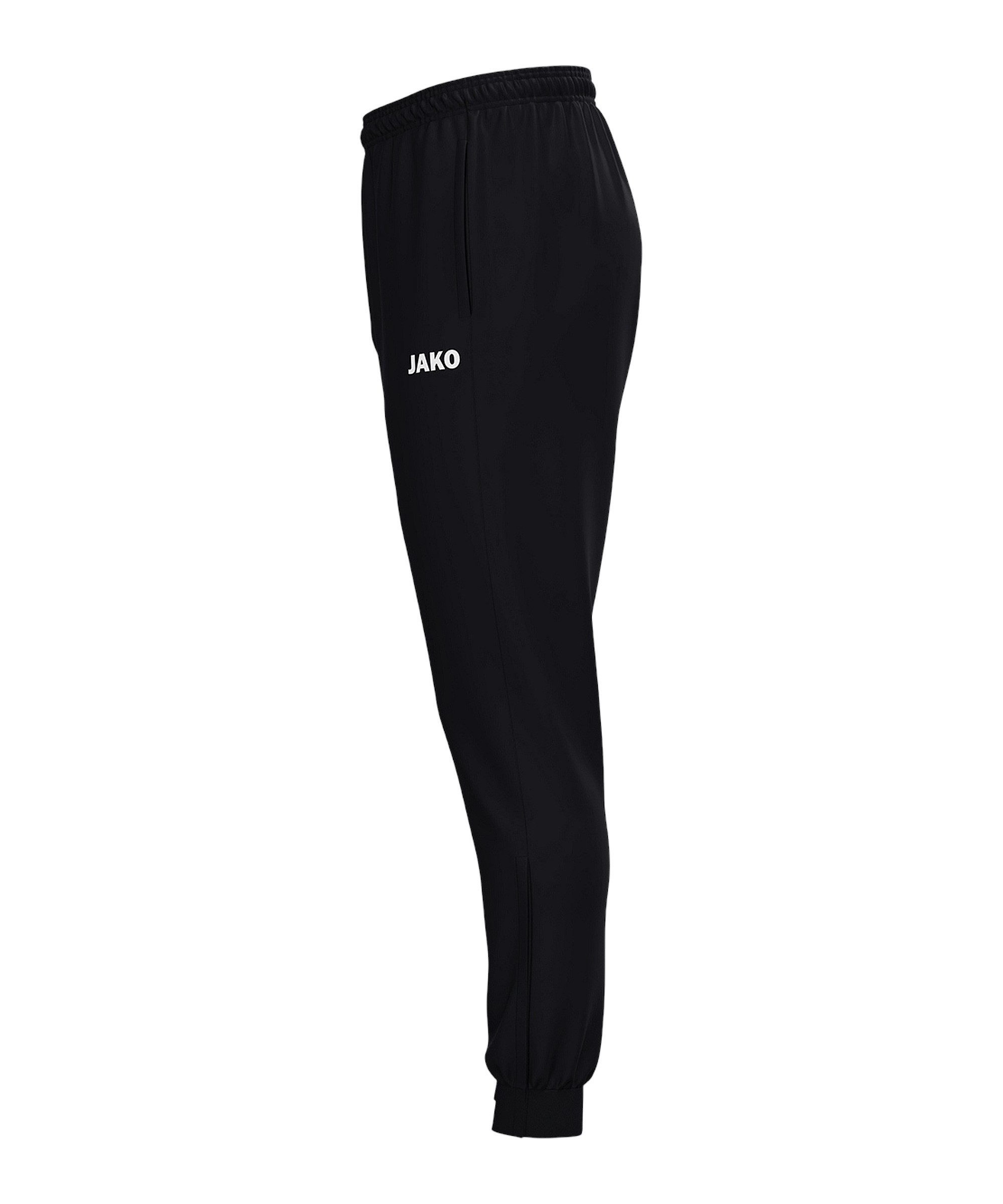 Jogginghose Elastischer Bund Unifarben Straight Leg Casual Look Sportlich