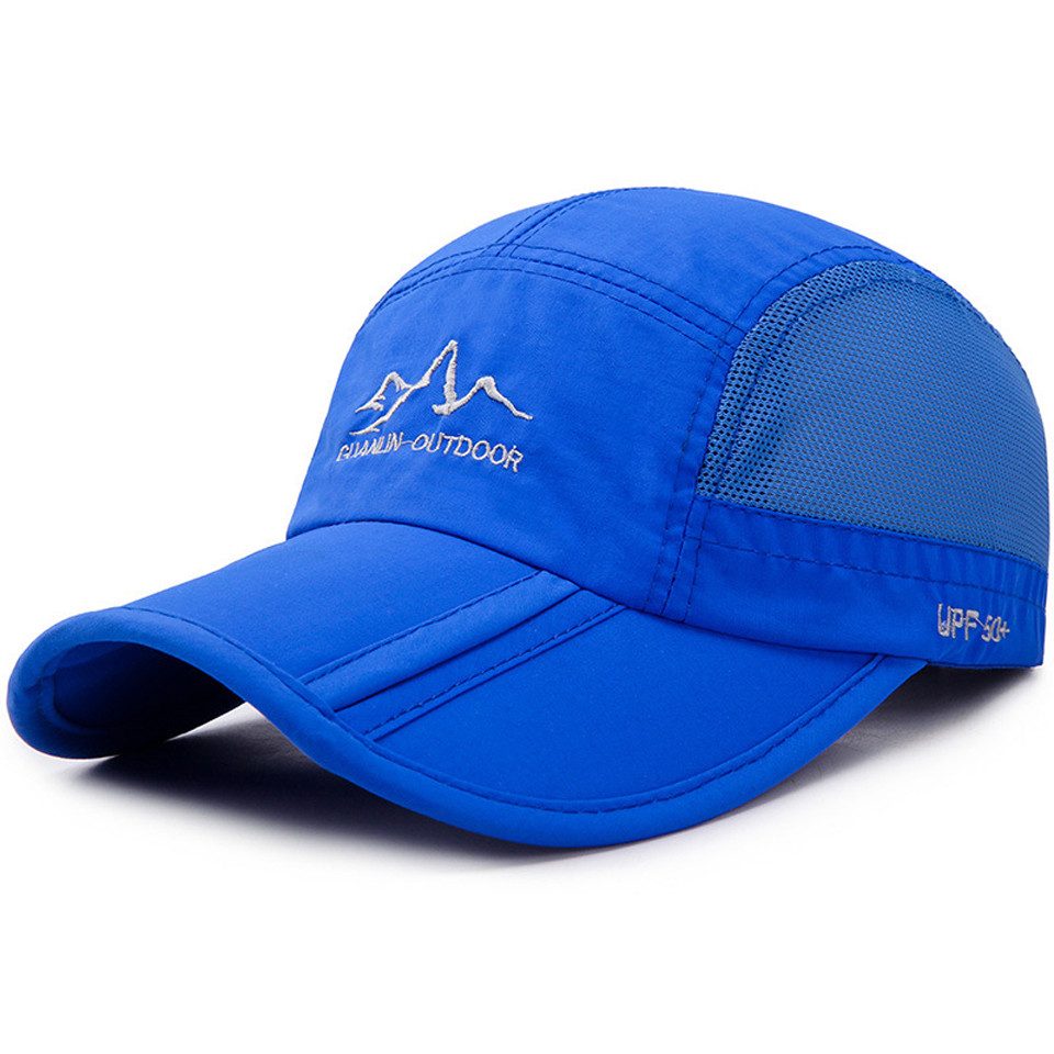 Zaewry Baseball Cap Unisex Baseballkappe Folding Outdoor Hat UPF 50+ Sun Protection Mesh Sport Hat