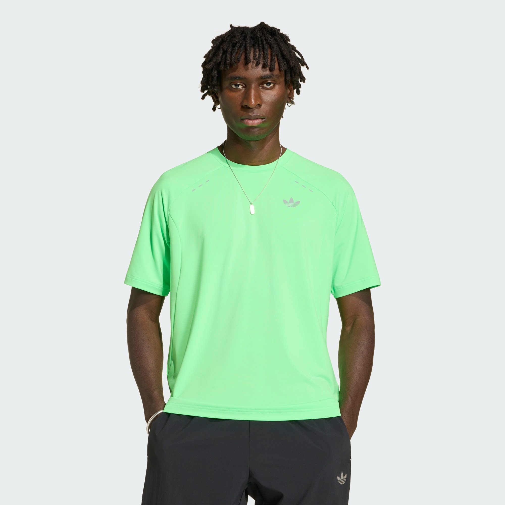 adidas Originals T-Shirt TECH TREFOIL ESSENTIALS POLYESTER T-SHIRT (1-tlg)