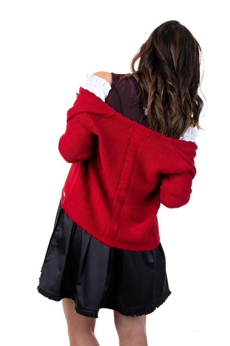 Trachtl Trachtenjacke JACKE - TRACHTENJACKE DAMEN IN ROT (001) 36